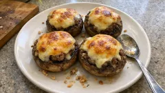 Fırında Kıymalı Mantar Dolması: Evde Kolayca Yapılır!
