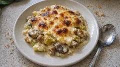 Fırında Kremalı Mantarlı Pırasa: Pratik ve Lezzetli Tarif - Sezenİşi - Yemek Tarifleri
