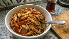 Lezzetli Soya Soslu Tavuklu Spagetti Tarifi - Sezenİşi - Yemek Tarifleri