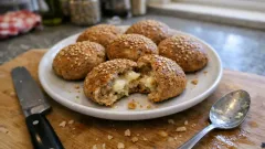 Lezzetli ve Sağlıklı Mayasız Tam Buğday Unlu Peynirli Poğaça Tarifi - Sezenİşi - Yemek Tarifleri