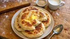 Pratik ve Lezzetli Tavada Bazlama Tarifi - Sezenİşi - Yemek Tarifleri