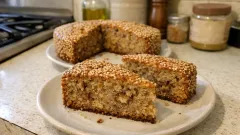 Tahinli Cevizli Kek Tarifi: Yumuşacık Dokusu ve Susamlı Dışıyla Lezzet Şöleni - Sezenİşi - Yemek Tarifleri