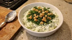 Yoğurtlu Kabak Salatası: Evde Kolayca Yapılan, Kıvamı Tok Meze Tarifi - Sezenİşi - Yemek Tarifleri